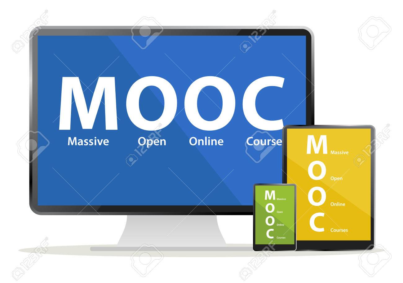 Mooc (Massive Open Online Courses) Devices For E Learning Royalty ... Mooc (Massive Open Online Courses) Devices For E Learning Royalty ...