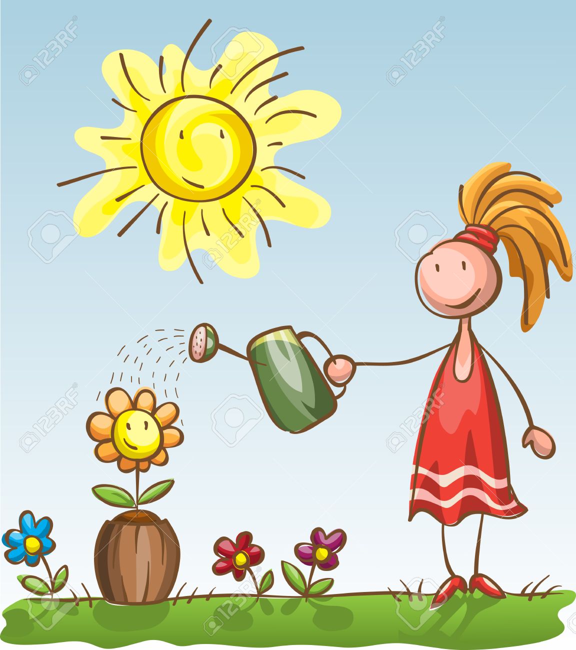 Cartoon Network Simple Cartoon Pictures Of Flowers