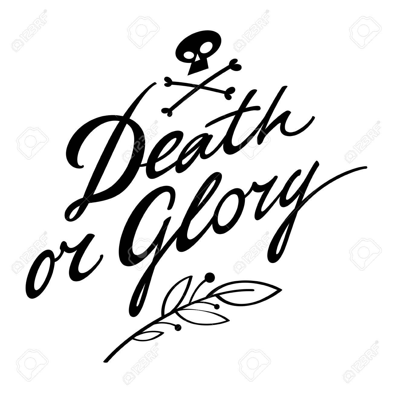 死か栄光の勝利戦争名声の戦い勝利敗北を失う のイラスト素材 ベクタ Image 23111964