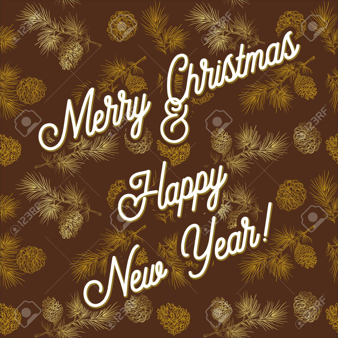 merry christmas and new