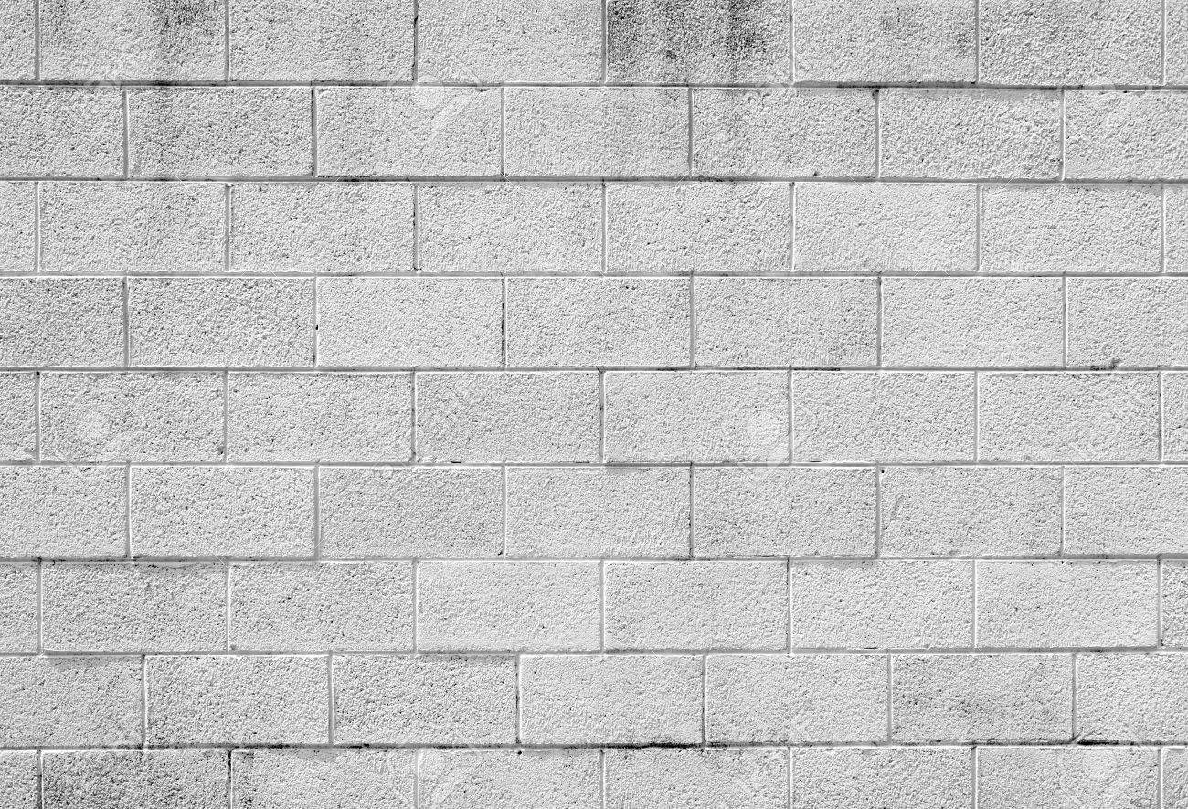 White Block Wall Texture Background Stock Photo, Picture and Royalty Free  Image. Image 8126014.