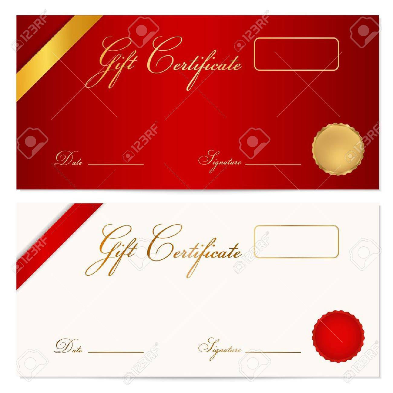 gift certificate coupon template