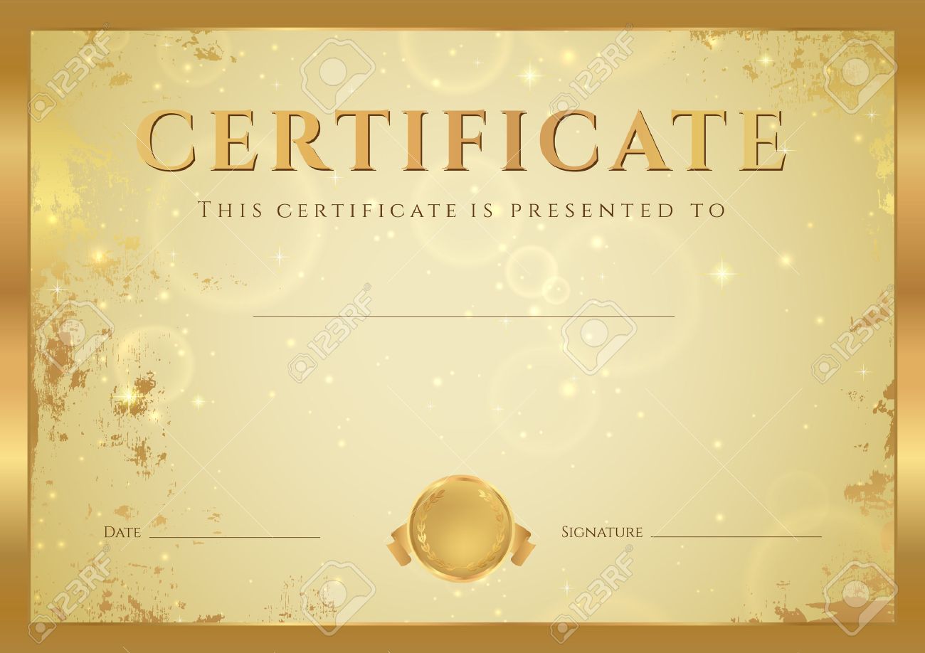 certificate of completion diploma design template background diploma design template