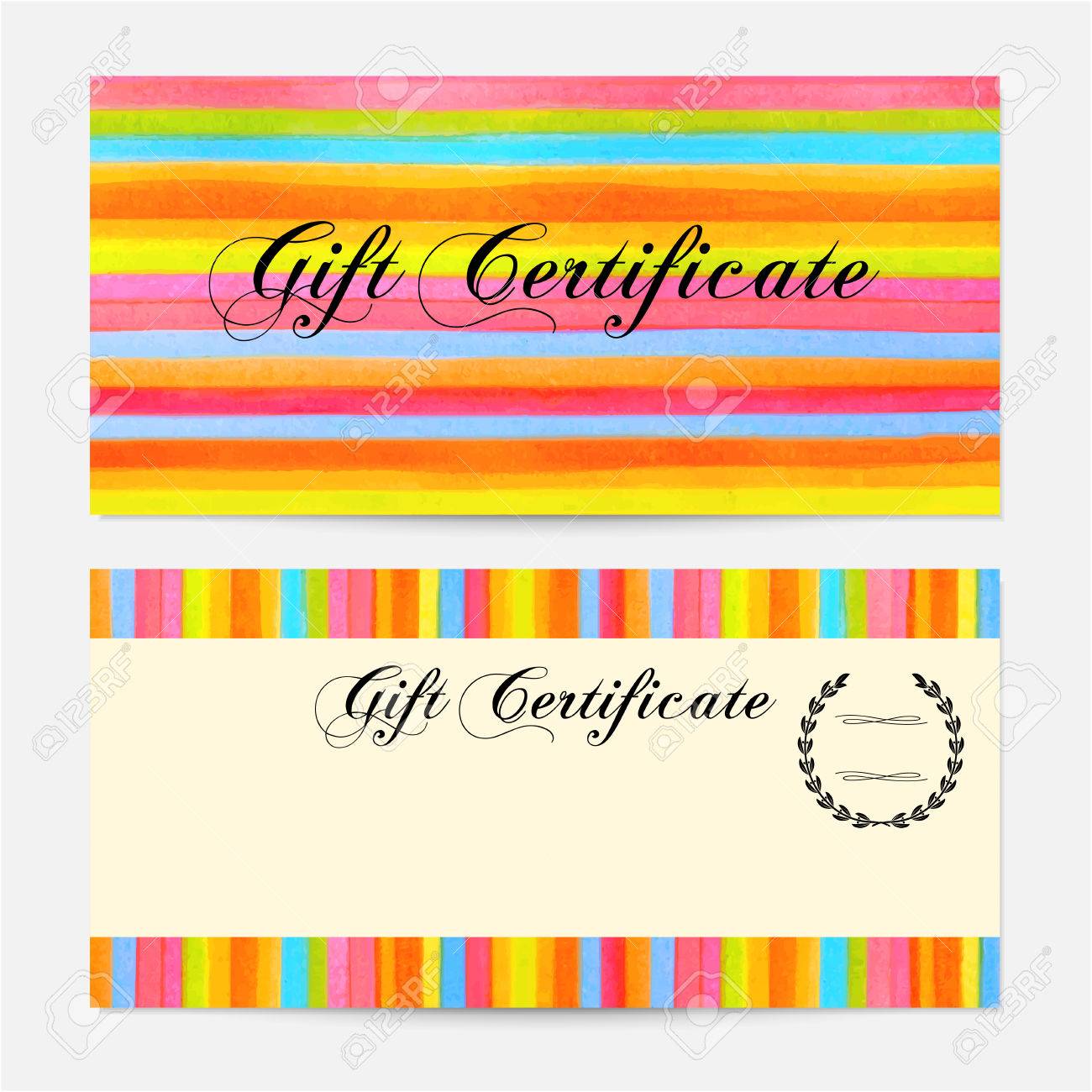 gift check template