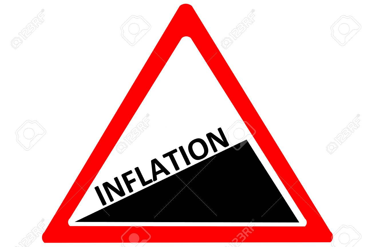 La Inflacion Creciente Advertencia Senal De Trafico Aislados Sobre Fondo Blanco Puro Fotos Retratos Imagenes Y Fotografia De Archivo Libres De Derecho Image