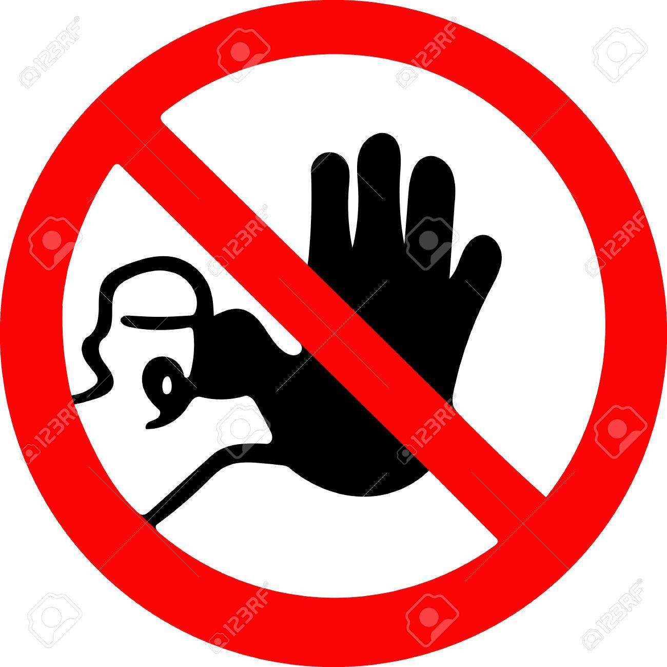 do not pass enter stop red prohibition warning symbol sign on pass sign