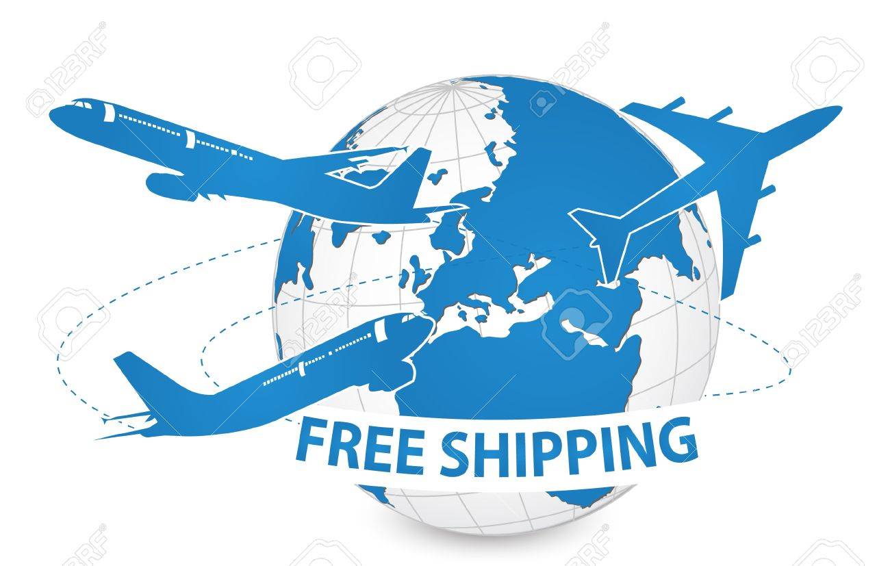 飛行機 クラフトは無料世界送料配送概念 ベクトル イラスト Eps 10 のイラスト素材 ベクタ Image 飛行機 クラフトは無料世界送料配送概念 ベクトル イラスト Eps 10 のイラスト素材 ベクタ Image