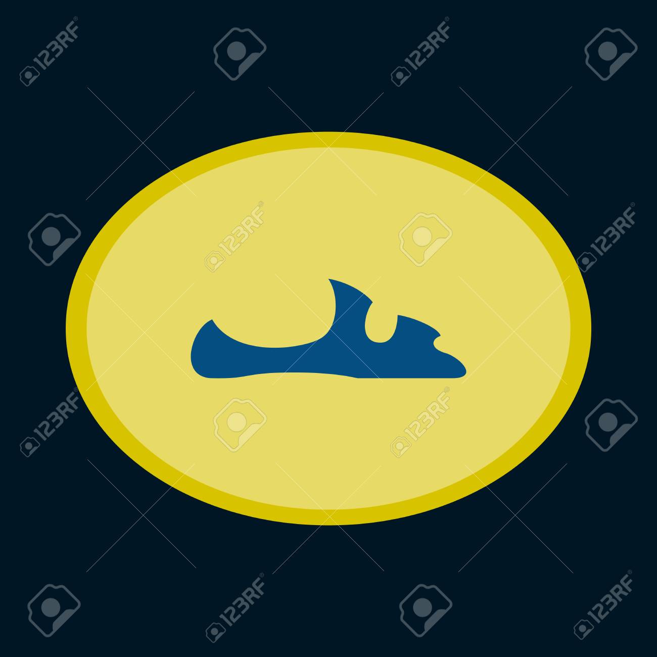 yellow tail flip flops