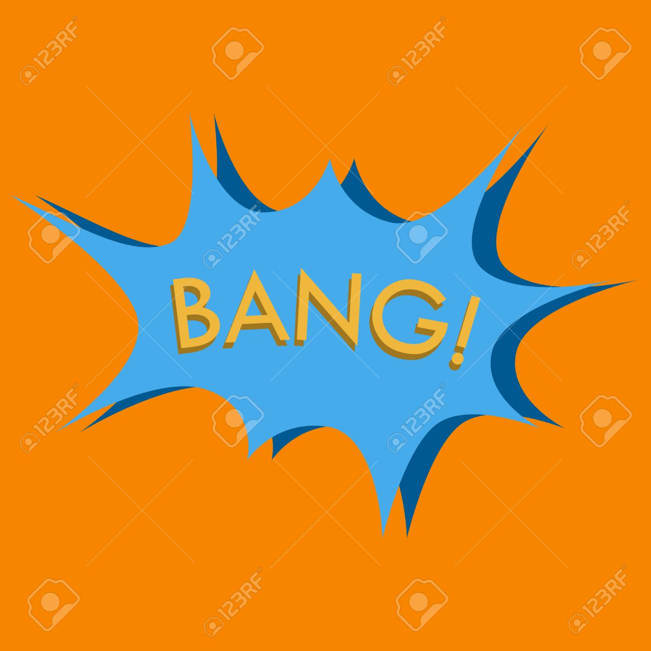 flat icon on theme comic speech bubble royalty free cliparts