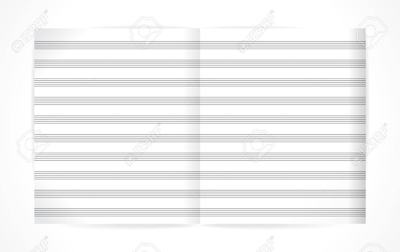 blank music notes