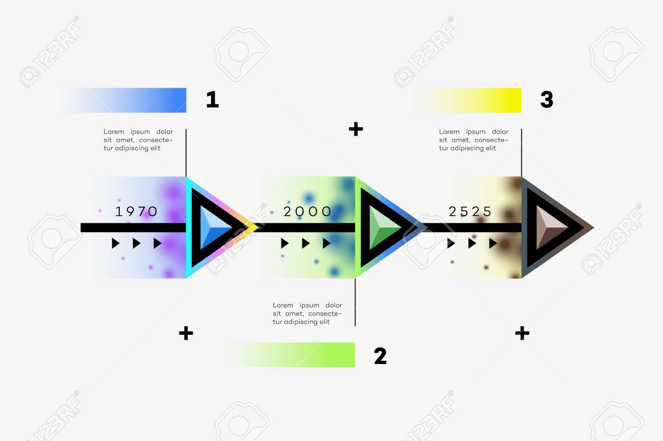 layered horizontal modern infographic timeline design template time line layouts
