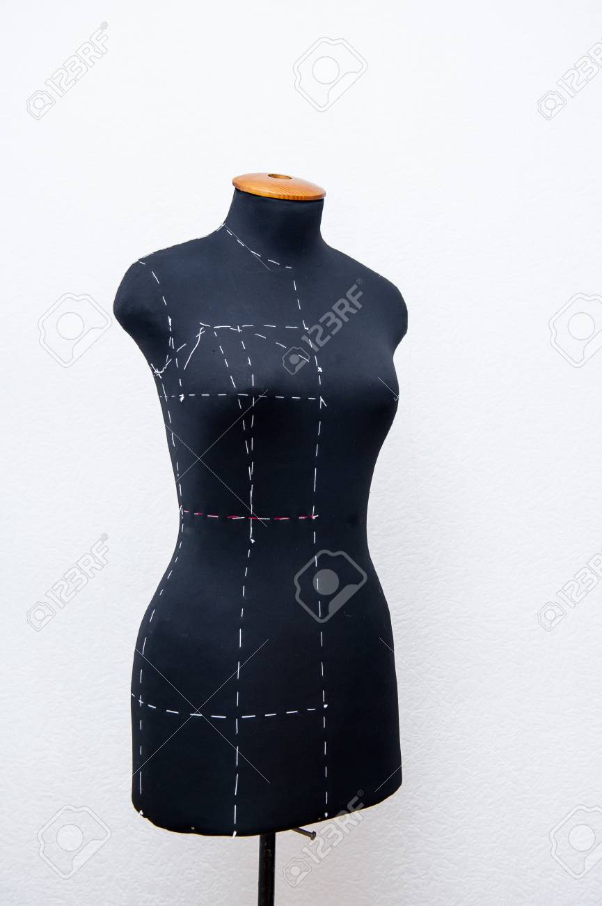 black women sewing mannequin