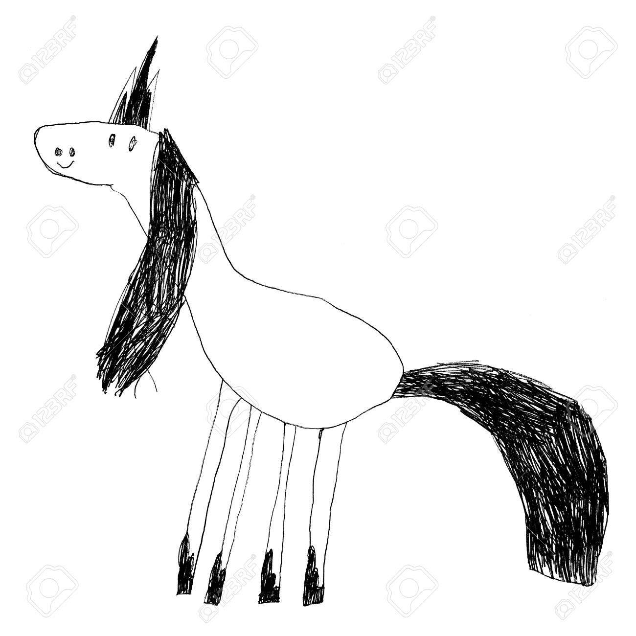 Featured image of post Unicornio Dibujo A L piz Empezamos la semana con un dibujo de unicornio kawaii