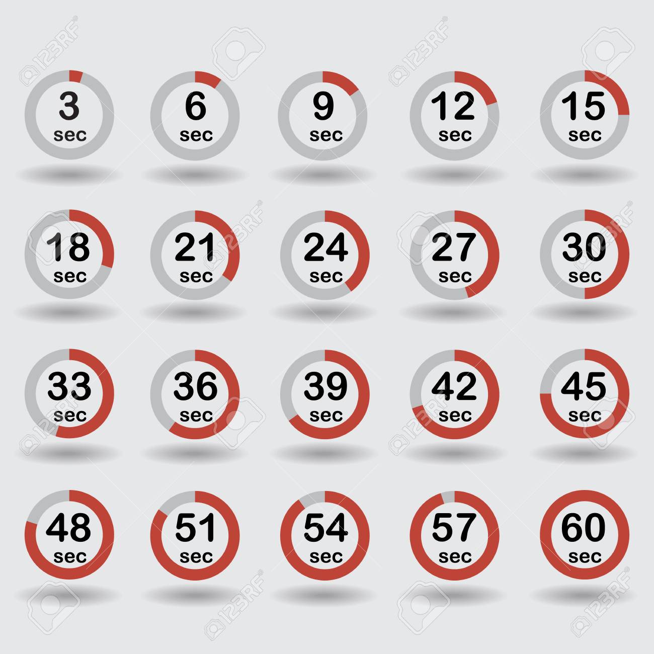 set a timer for 5