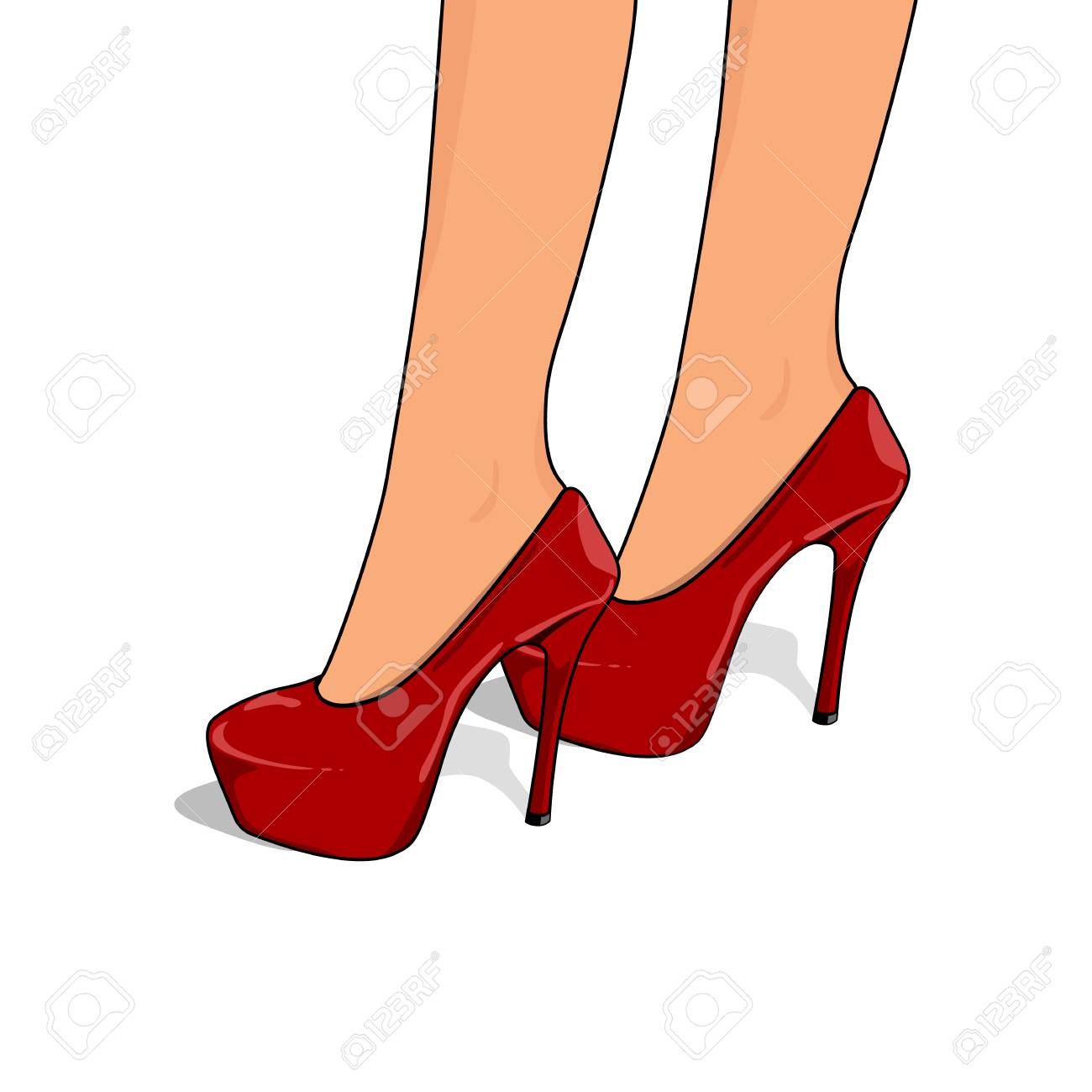 belles femmes en talons