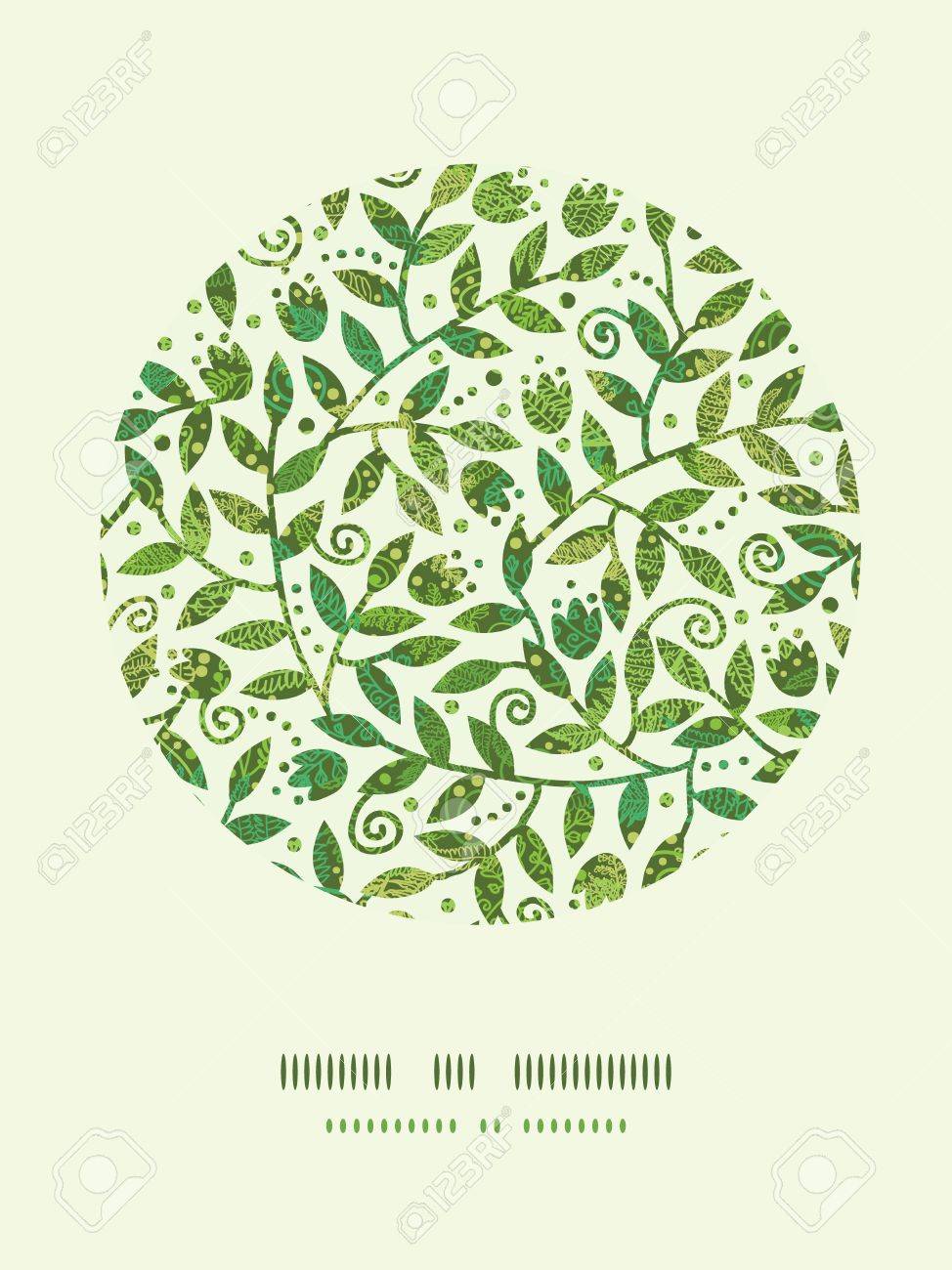 Textured Colorful Branches Circle Decor Pattern Background - 18937841 Textured Colorful Branches Circle Decor Pattern Background - 18937841