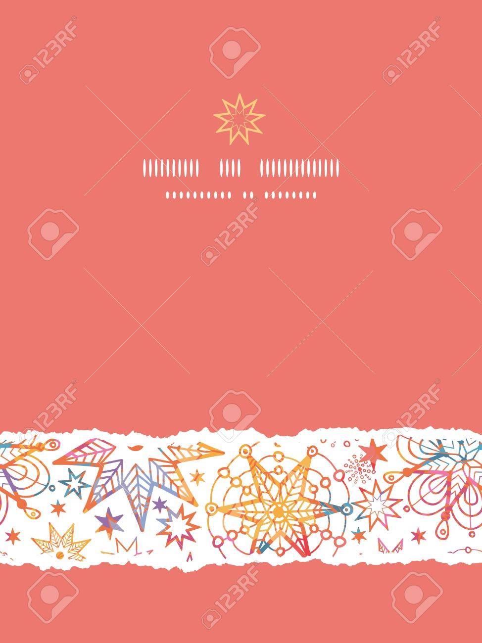 Textured Christmas Stars Vertical Torn Seamless Pattern Background - 20342040 Textured Christmas Stars Vertical Torn Seamless Pattern Background - 20342040