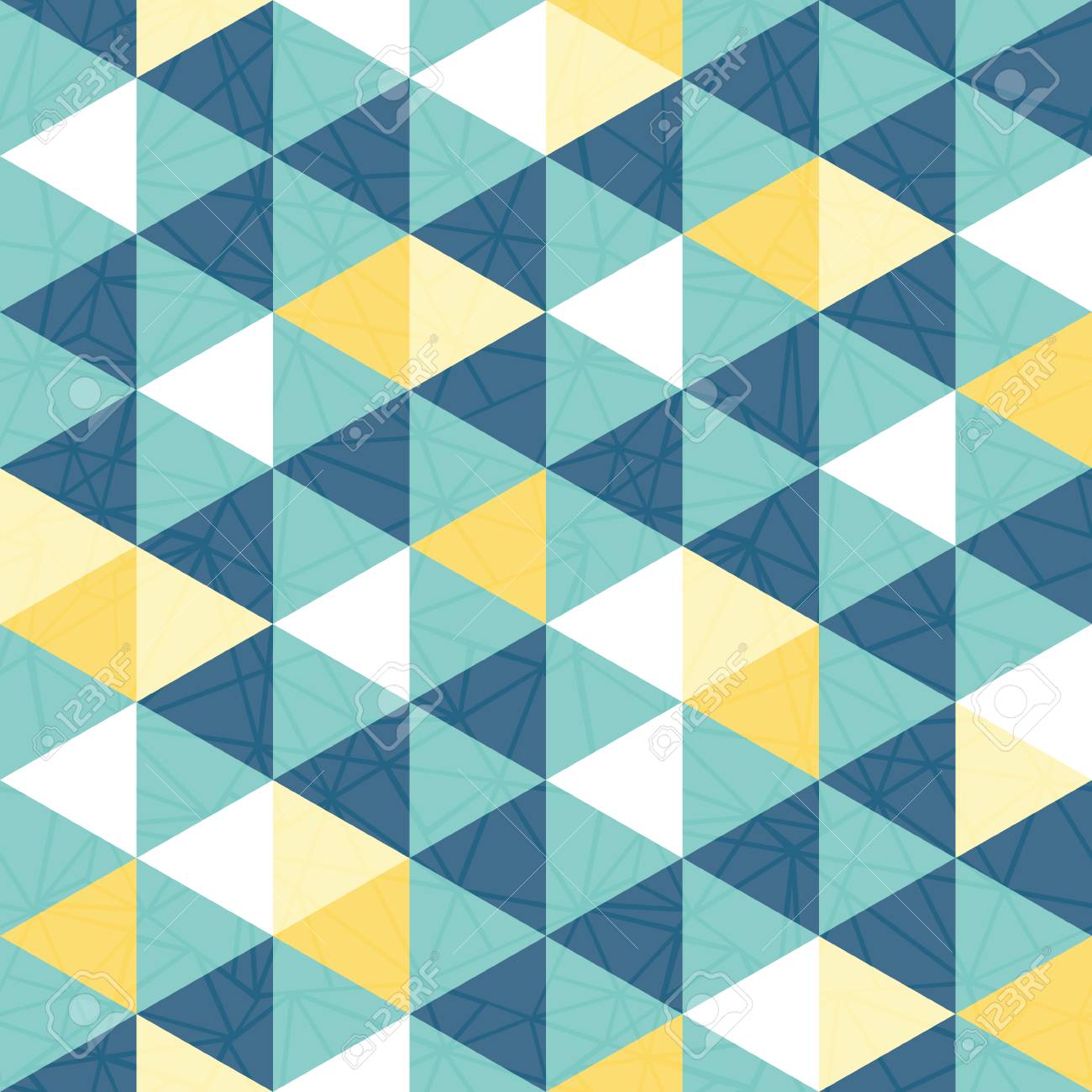 Télécharger gratuitement Images Vecteur Bleu Et Jaune Triangle Texture Seamless Fond De Motif dernière par