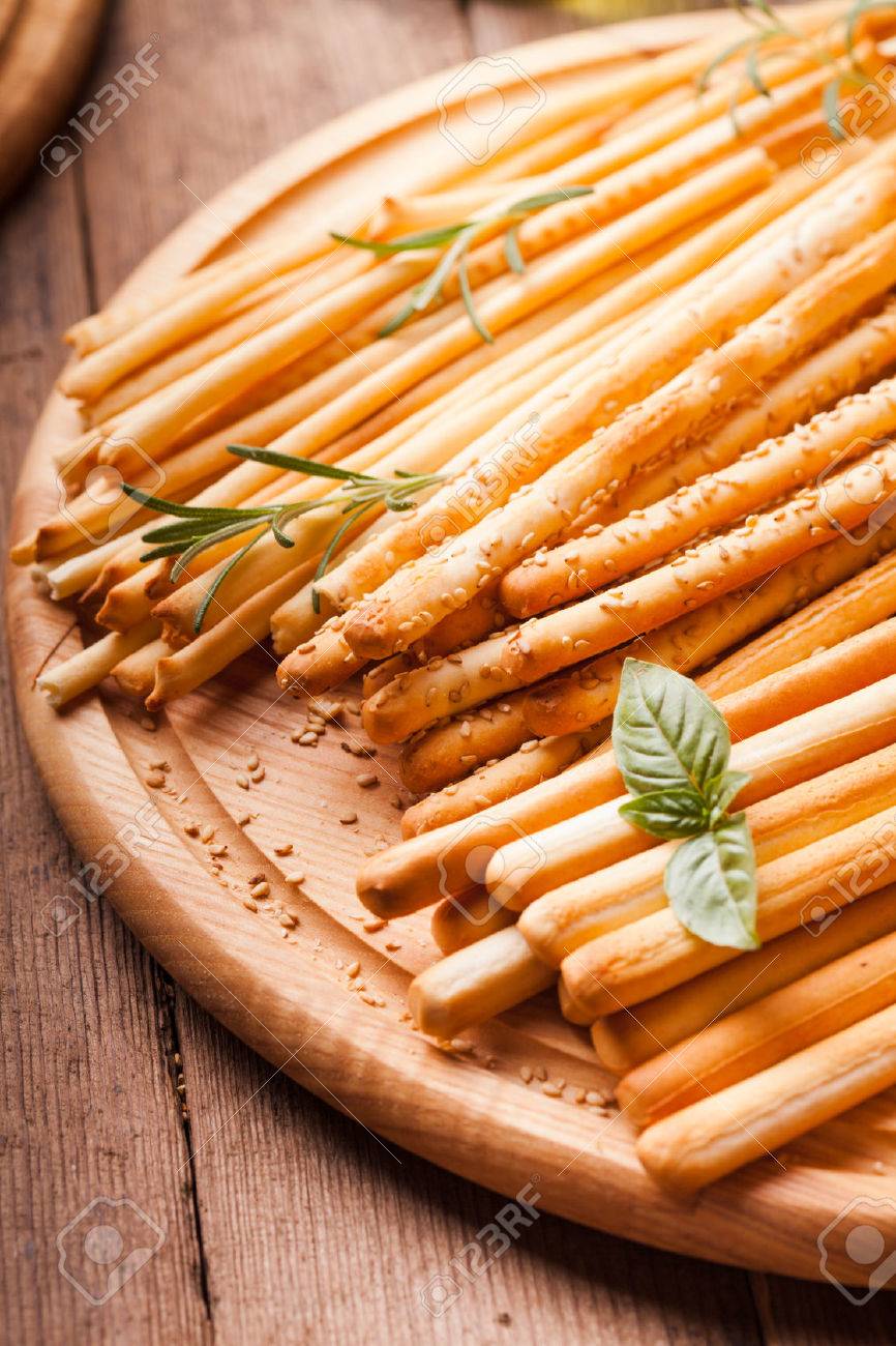 Different Types Of Grissini Tradition Italian Breadsticks Stock Photo Picture And Royalty Free Image Image 30188656