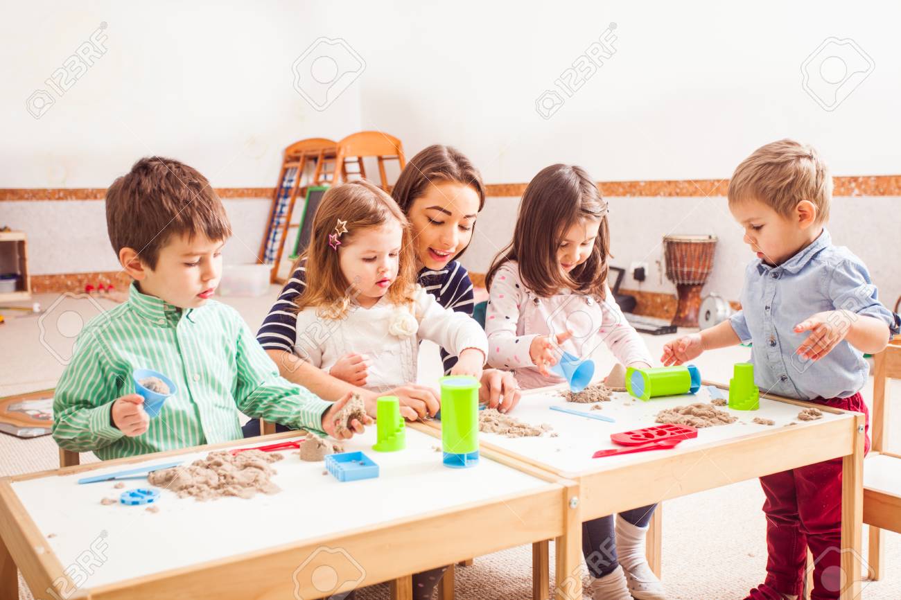 kinetic sand table