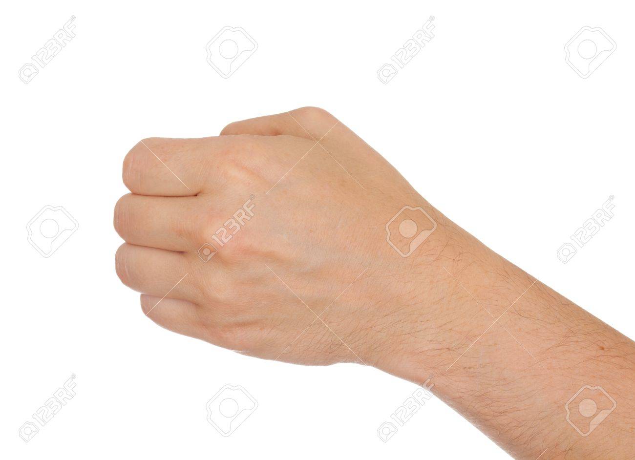 Hand of a caucasian male to hold hammer, bunch of flowers or other tool, isolated on white - 10807118 Hand of a caucasian male to hold hammer, bunch of flowers or other tool, isolated on white - 10807118