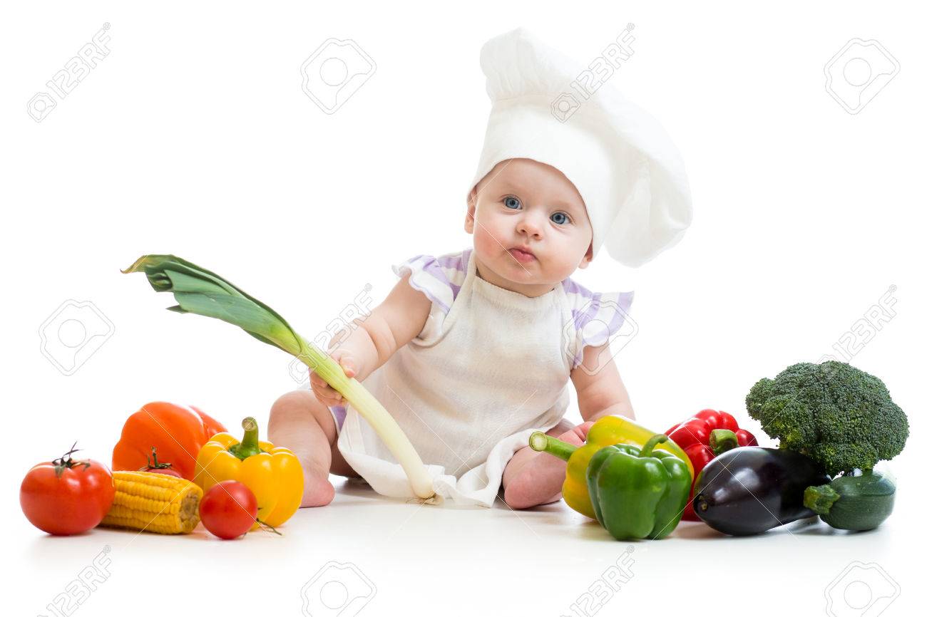 baby chef photography