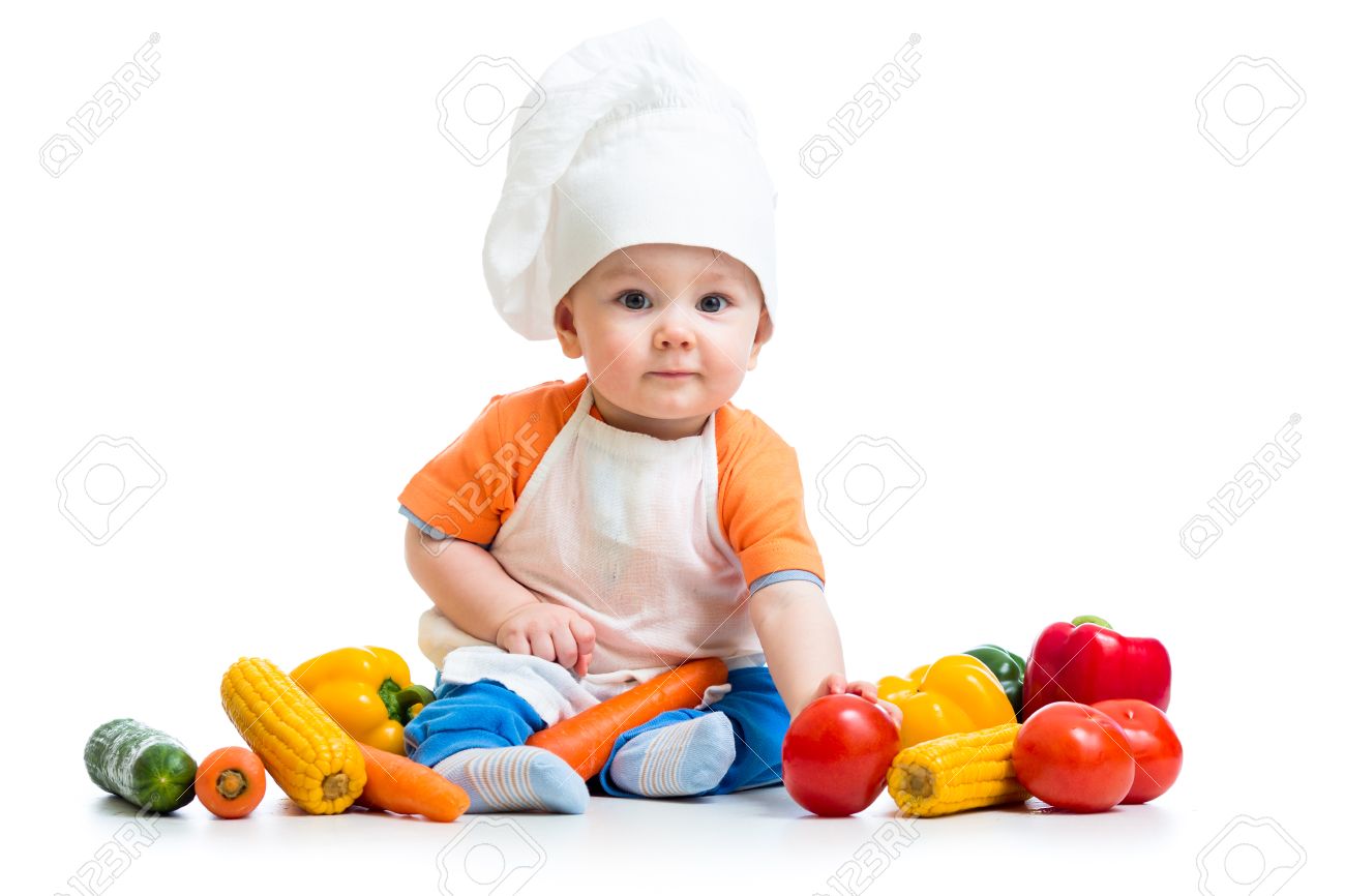 baby chef photography