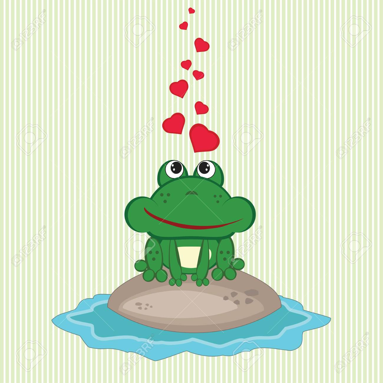 Frog in Love