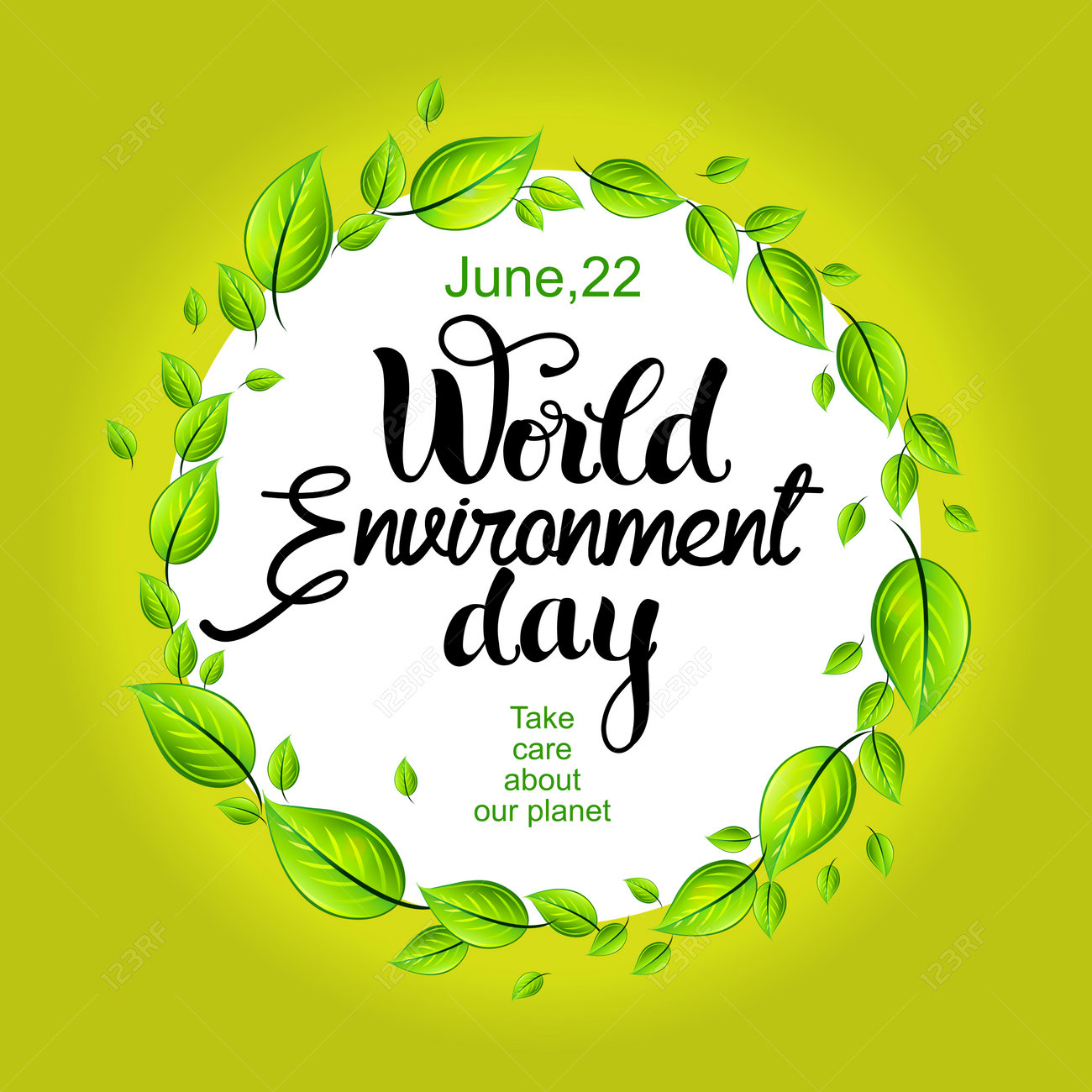 world environment day card with decorative lettering royalty free cliparts vectors and stock illustration image 56338317 123rf com