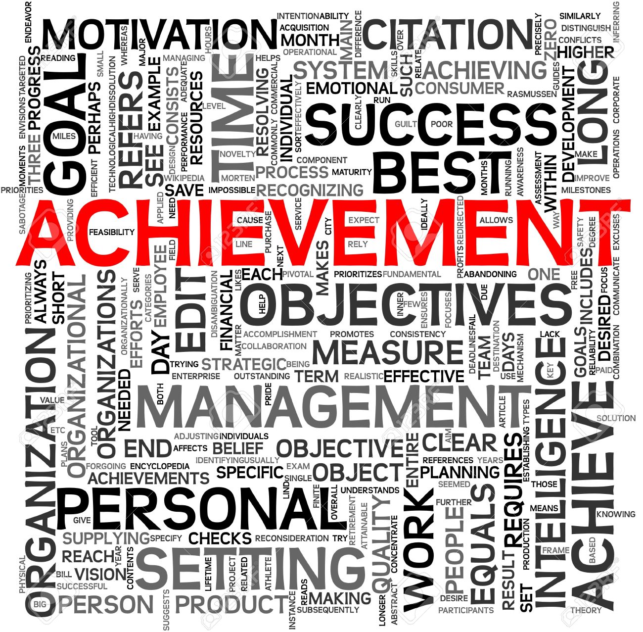 achievement words