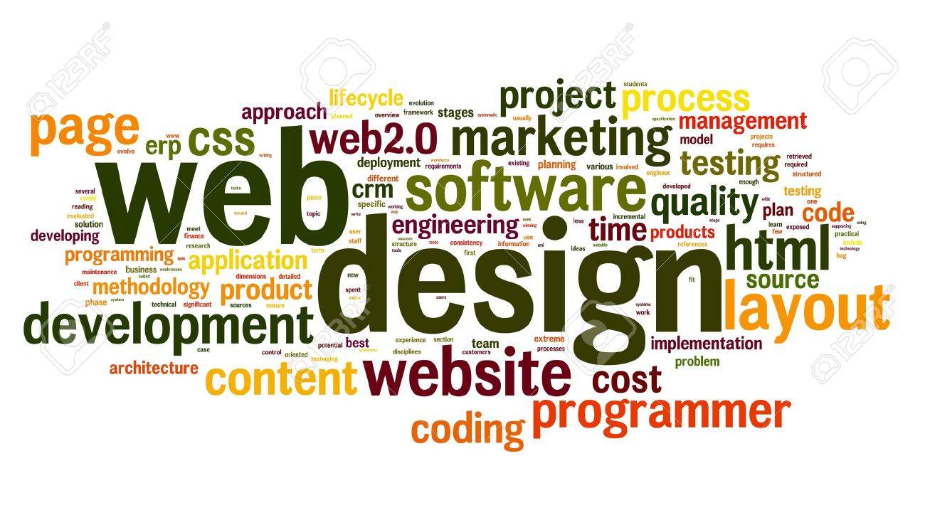 web design word