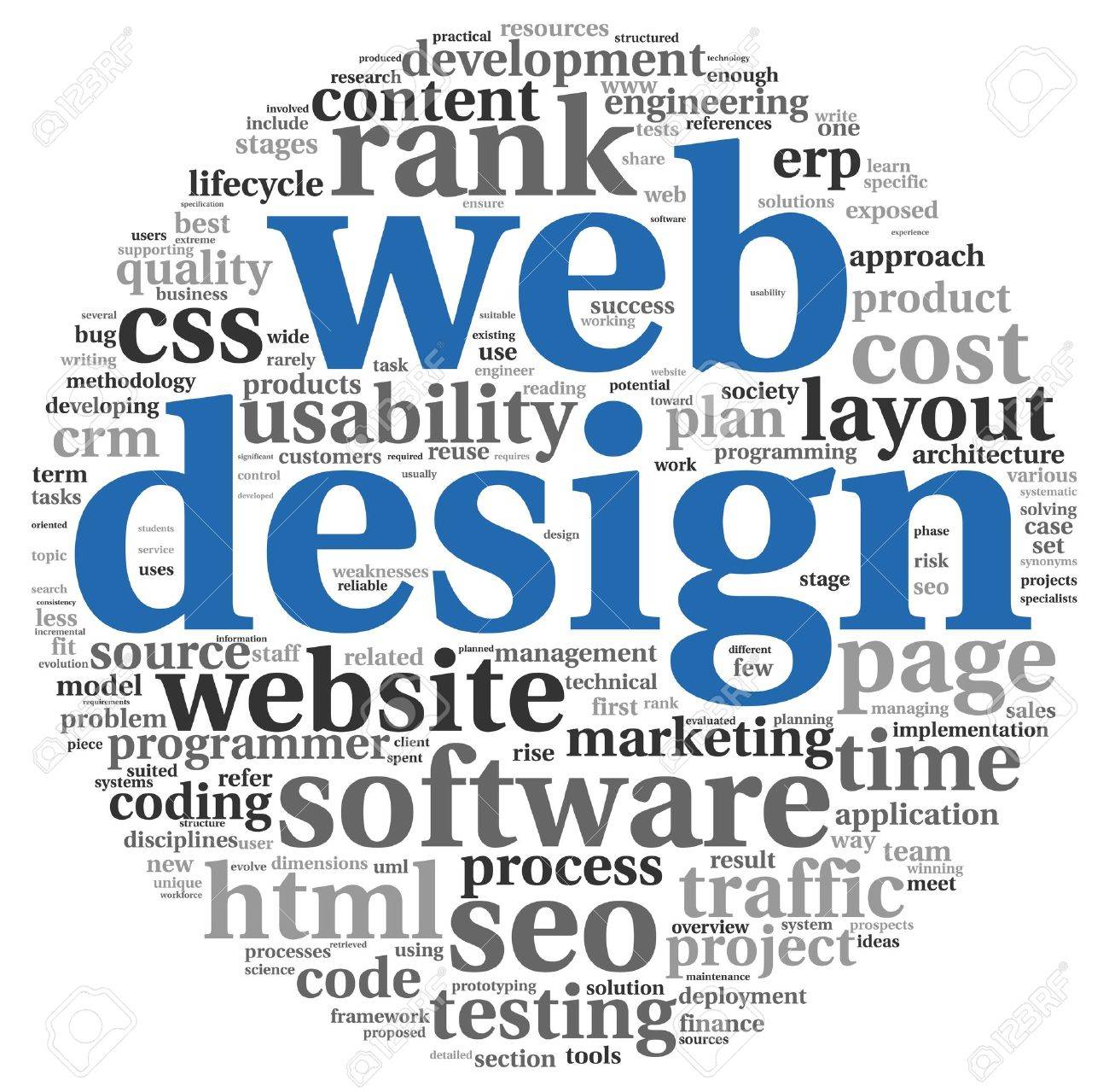 web design word