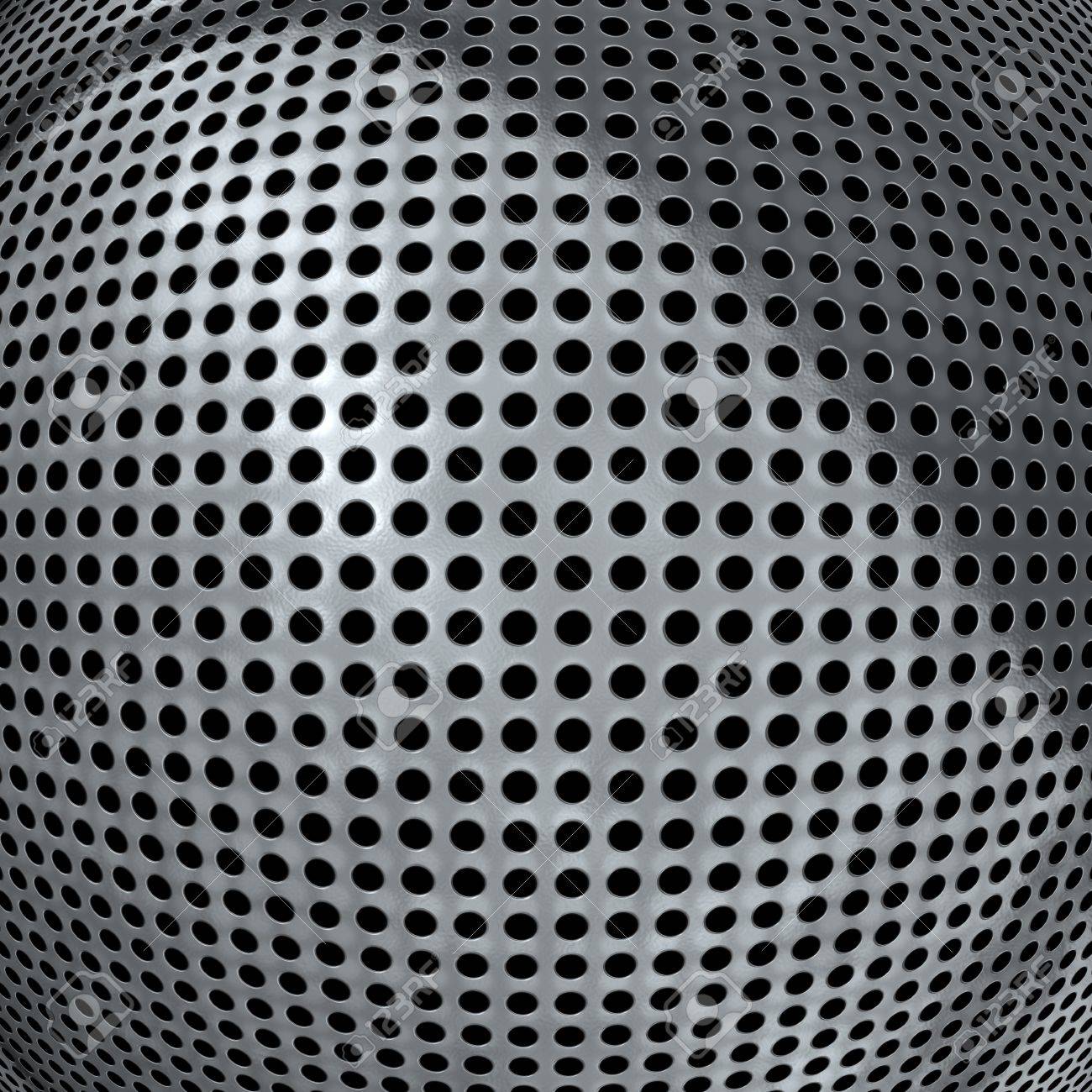 silver metal mesh with