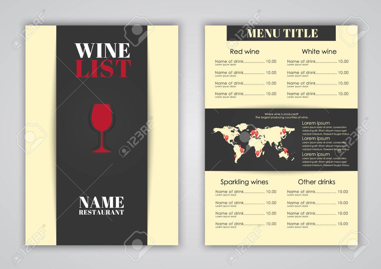 restaurants brochures