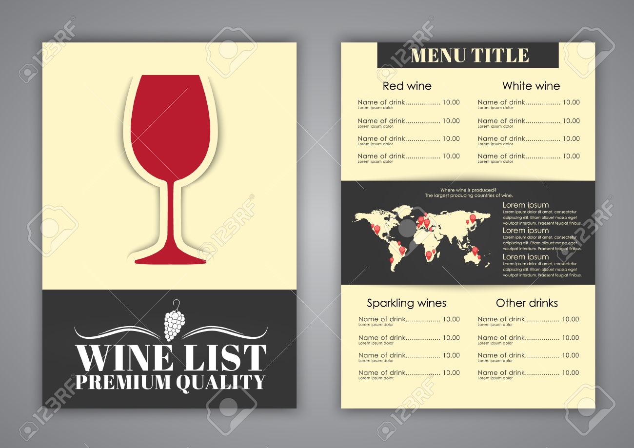 restaurants brochures