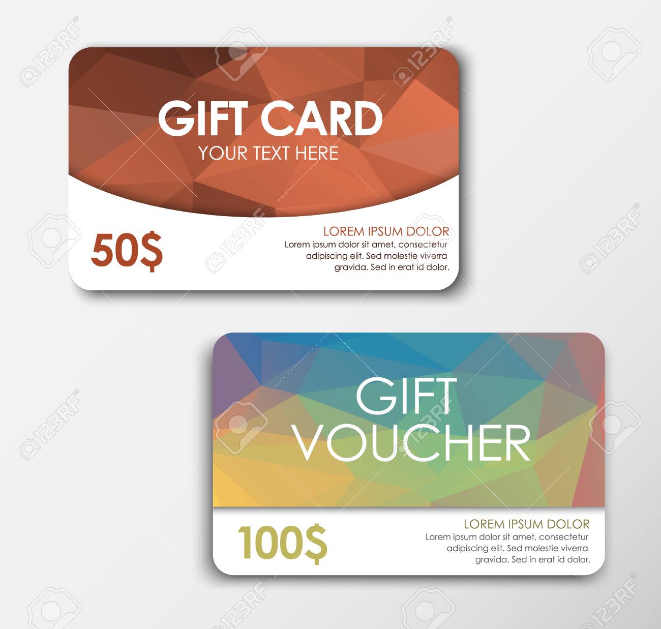 gift cards templates