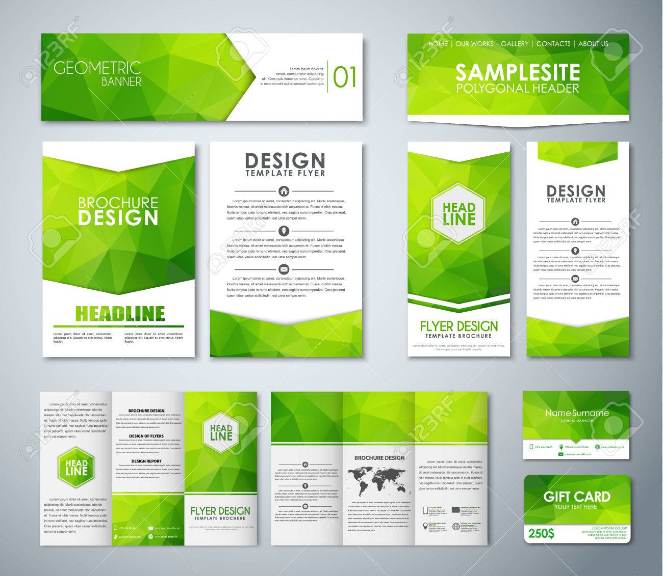 green flyers ohye mcpgroup co pamphlets templates