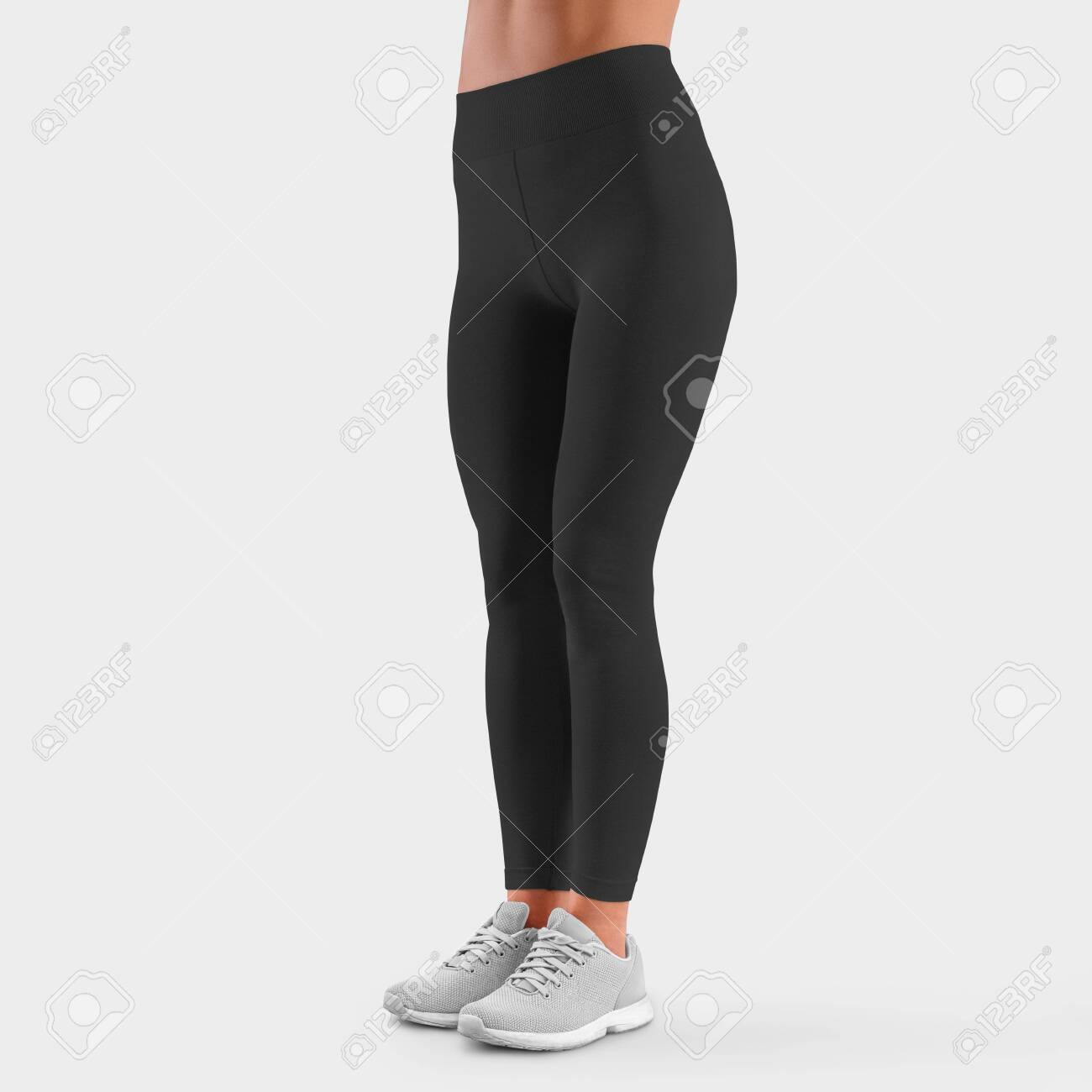 yoga pants front view