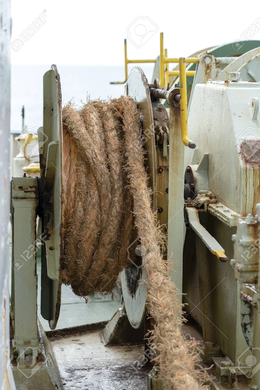thick boat rope