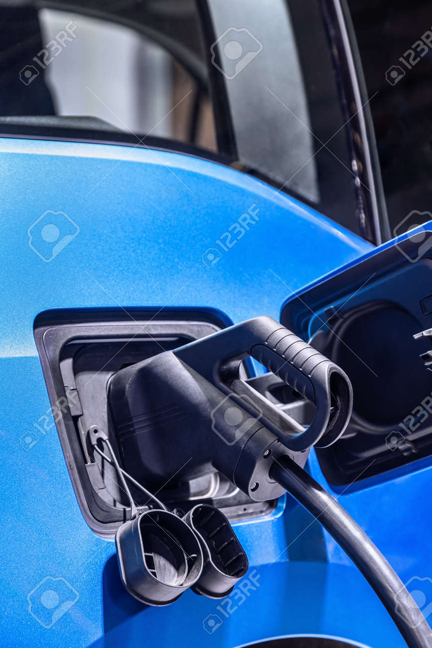 電気自動車用充電ケーブル 青 【公式通販】