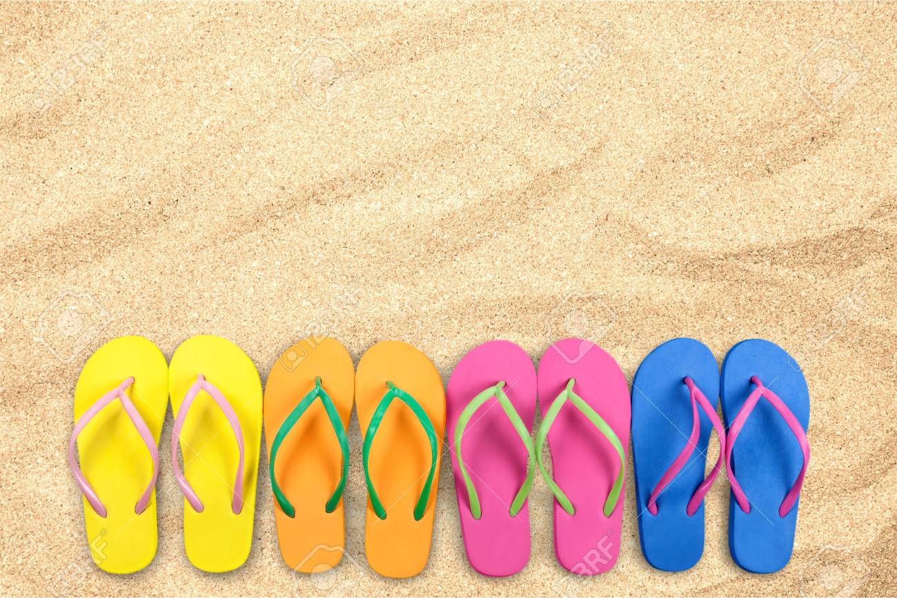 beach flip flops