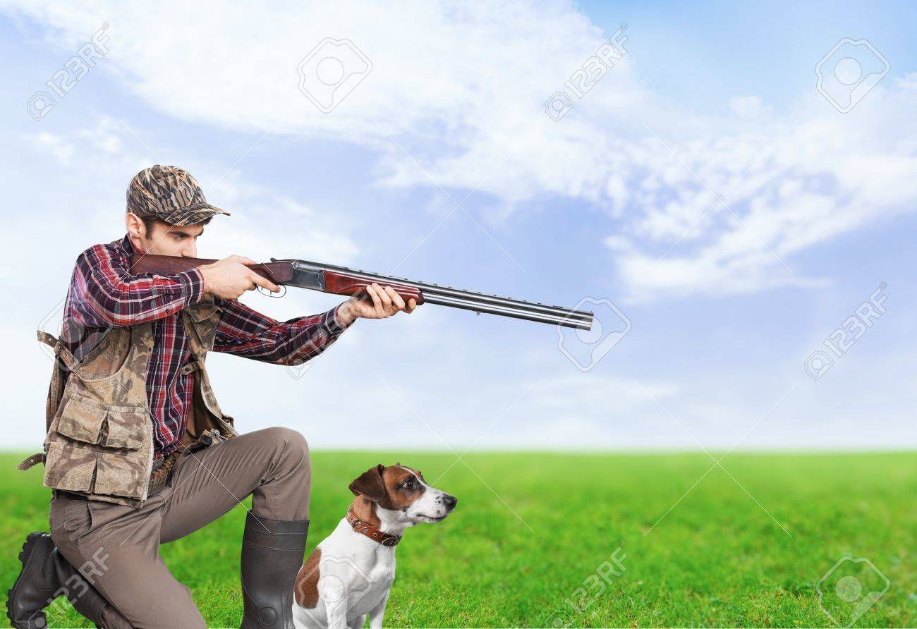 狩猟 ハンター 動物狩り の写真素材 画像素材 Image
