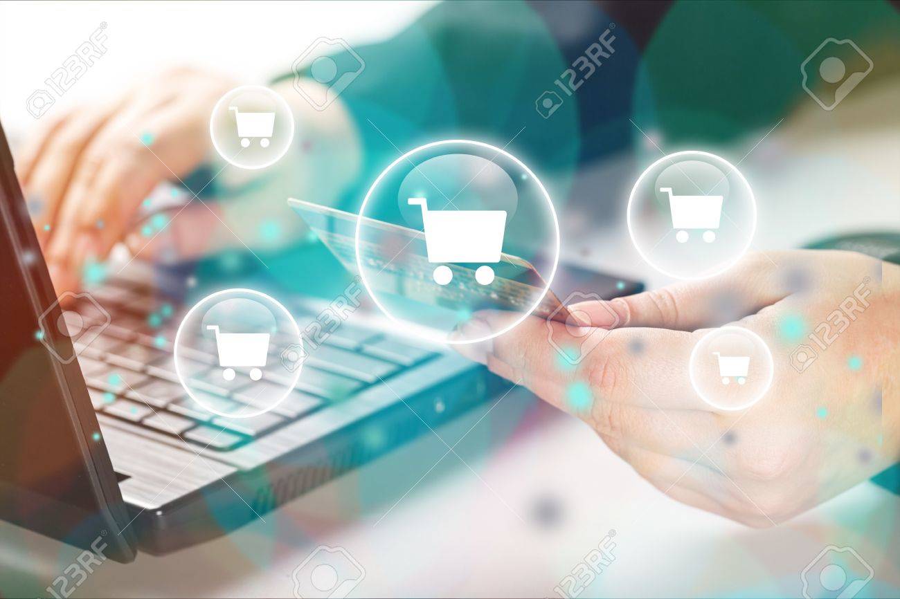 E-commerce. Stock Photo, Picture And Royalty Free Image. Image ...
