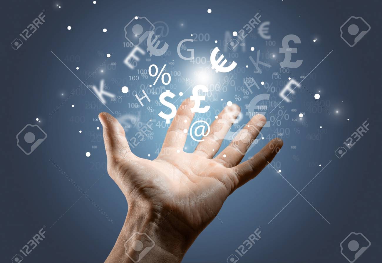 世界征服;未来はあなたの手の中にあるの写真素材・画像素材 Image 90436090