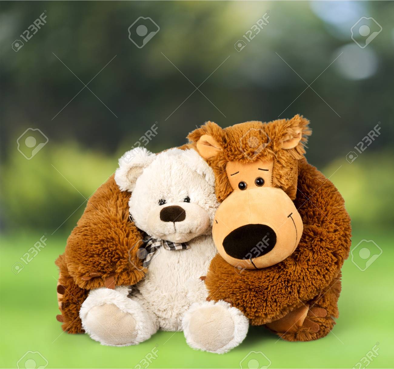 teddy bear hug