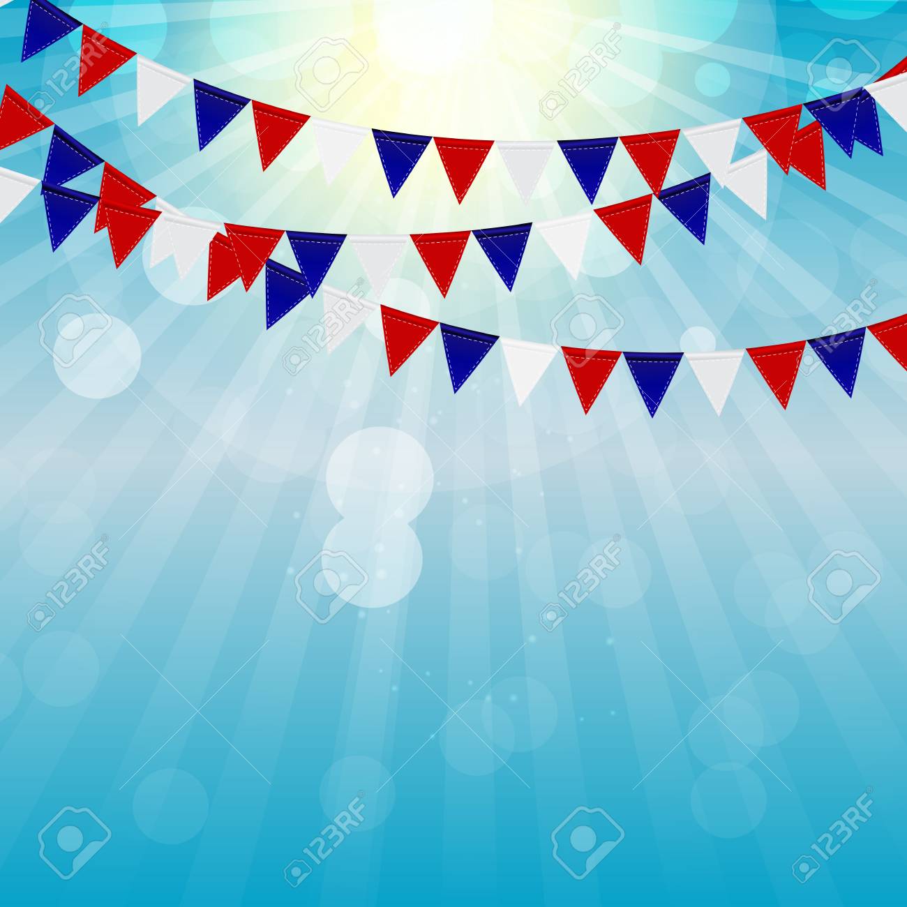 7 月 4 日 アメリカ合衆国の独立記念日 お誕生日おめでとうアメリカ ベクトル図 Eps10のイラスト素材 ベクタ Image