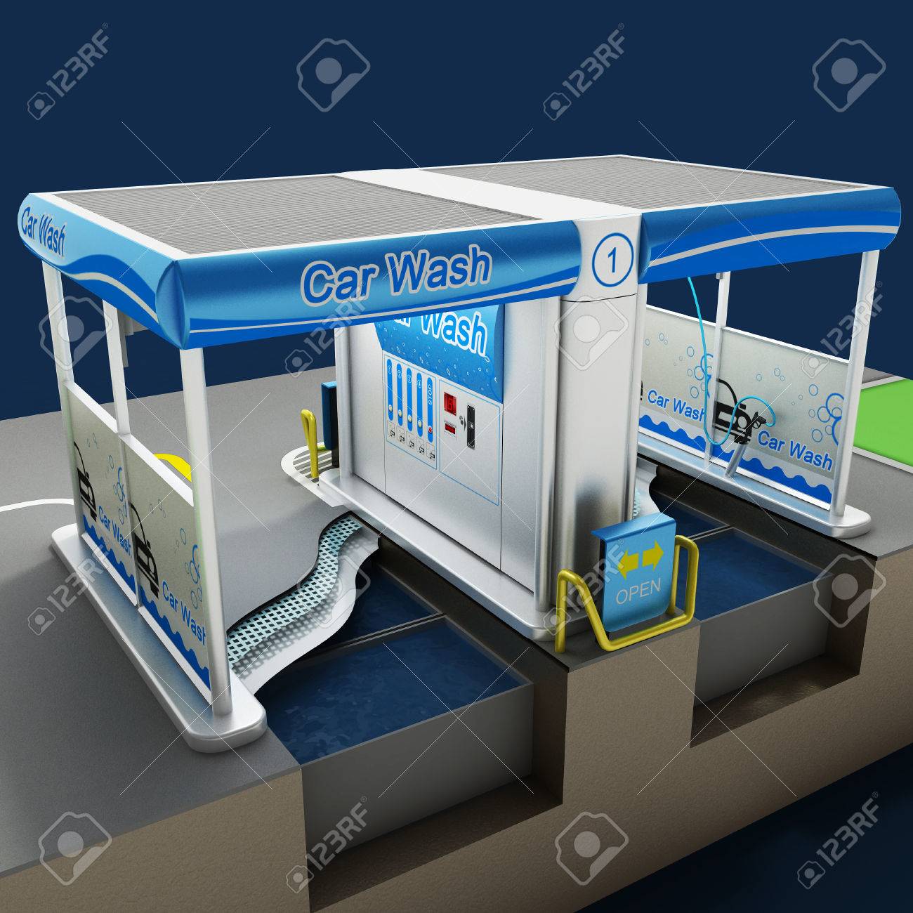 Car wash self service: BusinessHAB.com