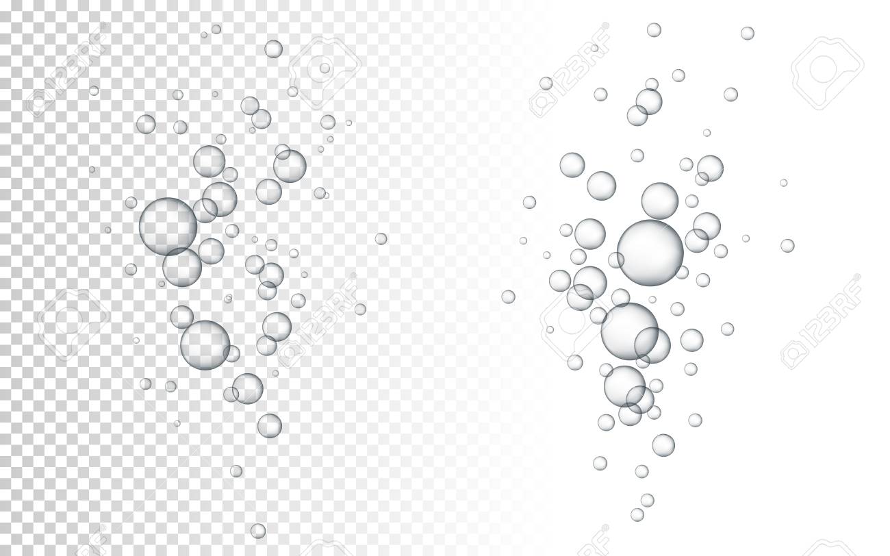 Water Bubbles Vector Illustration Abstract Bubbles White Transparent Background With Bubbles Royalty Free Cliparts Vectors And Stock Illustration Image 99500145