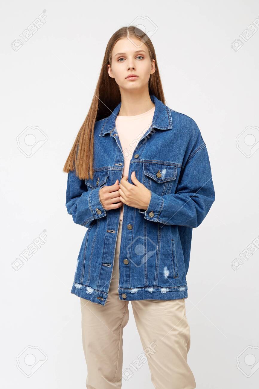 cargo pants denim jacket