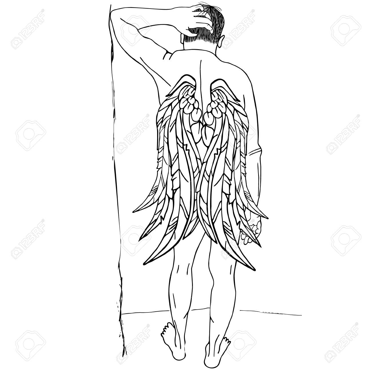 Engel Rapt In Overpeinzing Nadenkend Hand Getrokken Die Voorwerp Op Wit Wordt Geisoleerd Royalty Vrije Cliparts Vectoren En Stock Illustratie Image 76042608 Engel Rapt In Overpeinzing Nadenkend Hand Getrokken Die Voorwerp Op Wit Wordt Geisoleerd Royalty Vrije Cliparts Vectoren En Stock Illustratie Image 76042608